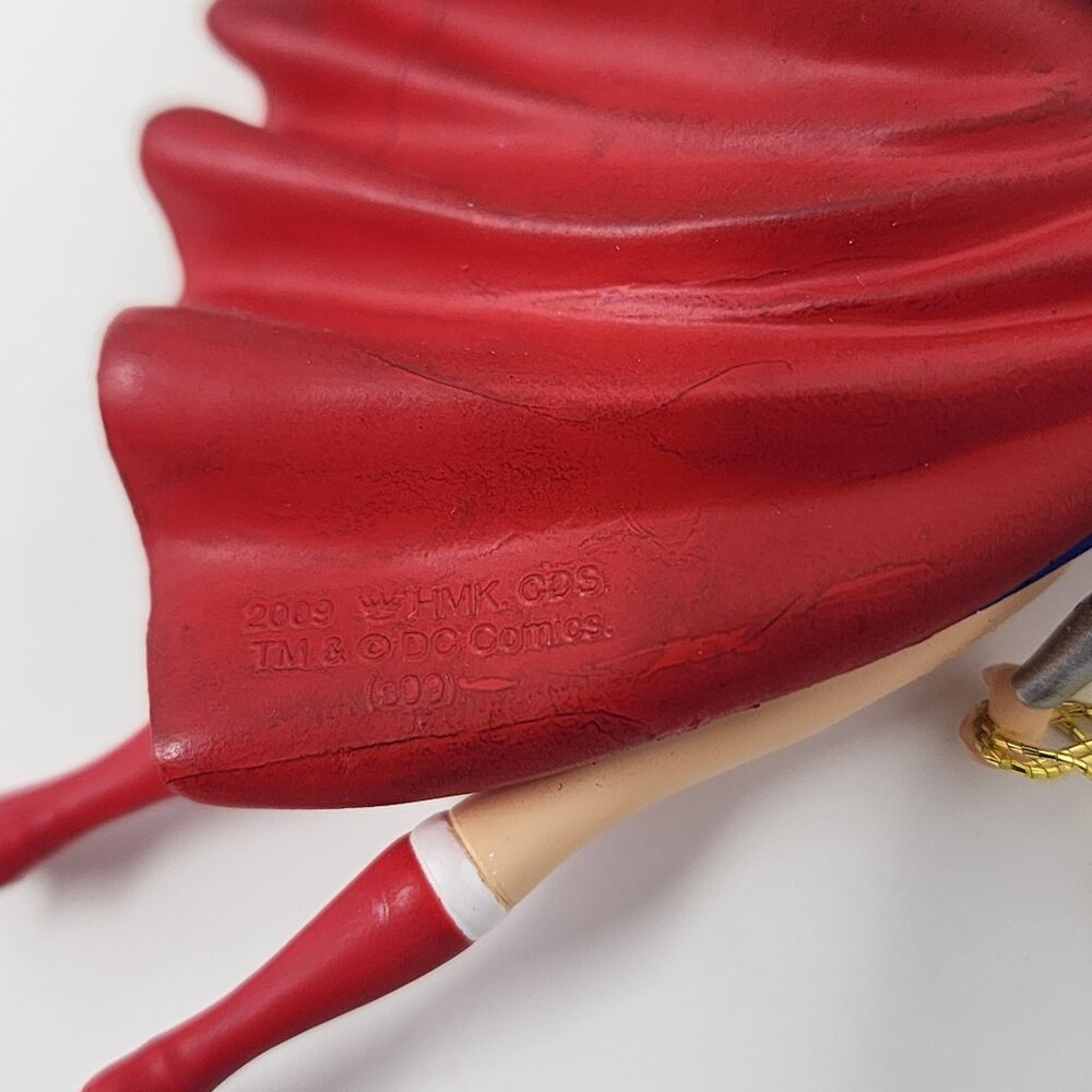 New Vtg 2009 Hallmark Keepsake Wonder Woman Christmas Tree Ornament DC Comics - Picture 8 of 11